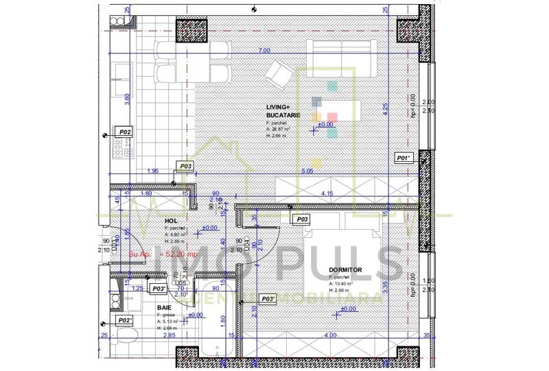 Torontalului. Parter. Decomandat. Bloc nou.
